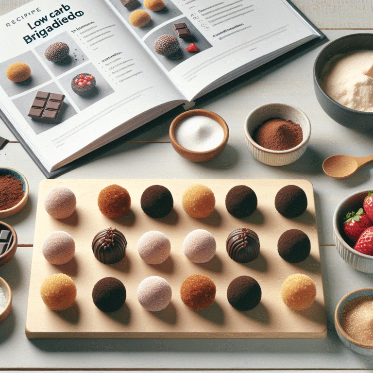 Como preparar brigadeiro low carb com diferentes sabores