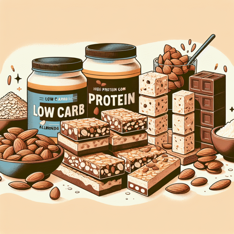 Como fazer barrinhas low carb com proteínas