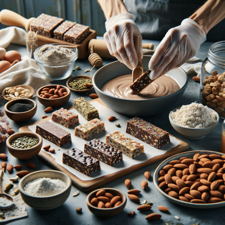 Como fazer barrinhas low carb com proteínas