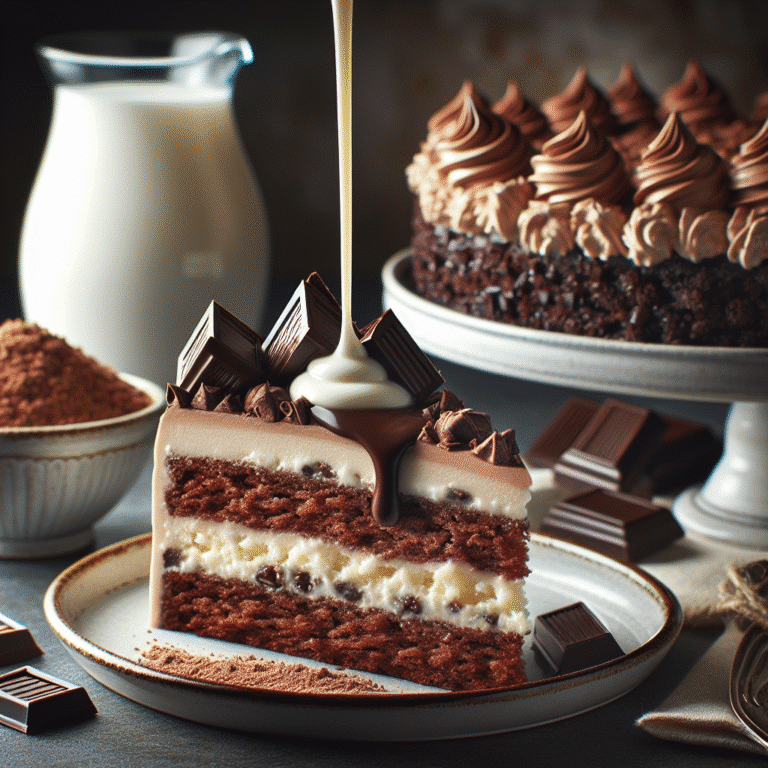 Receita de bolo de chocolate low carb cremoso