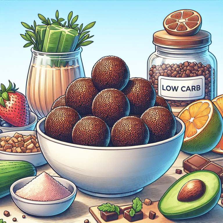Brigadeiro low carb fácil: A receita perfeita para sua dieta
