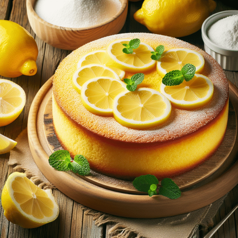 Bolo de limão low carb delicioso para dieta cetogênica