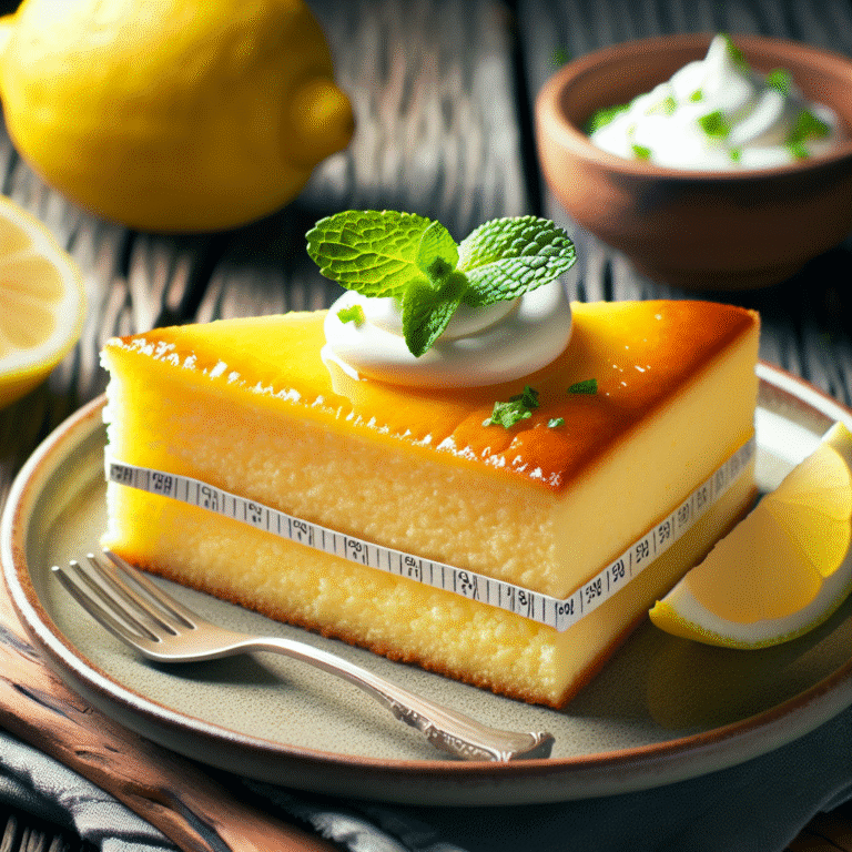 Delícias de bolo de limão low carb para sua dieta