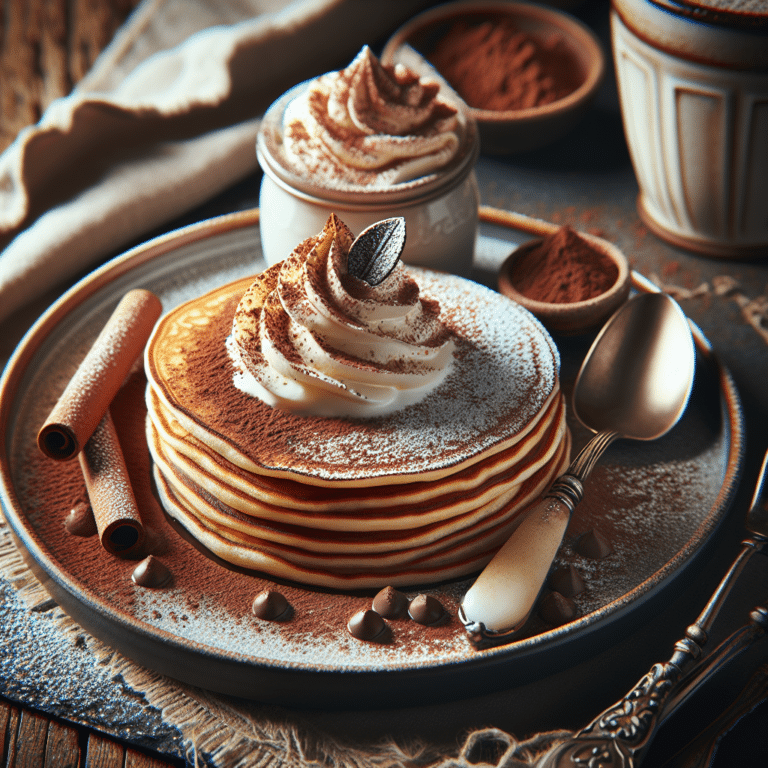 Panquequinha doce low carb com cacau