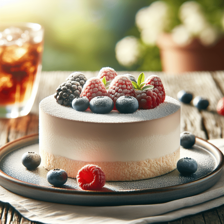 Receita de bolo mousse low carb gelado para dias quentes