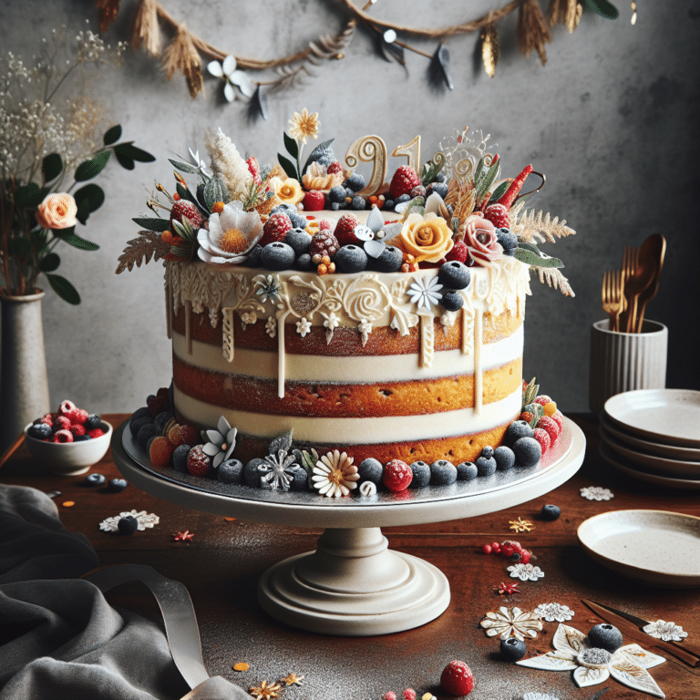 Receita de bolo festivo low carb para aniversário inesquecível