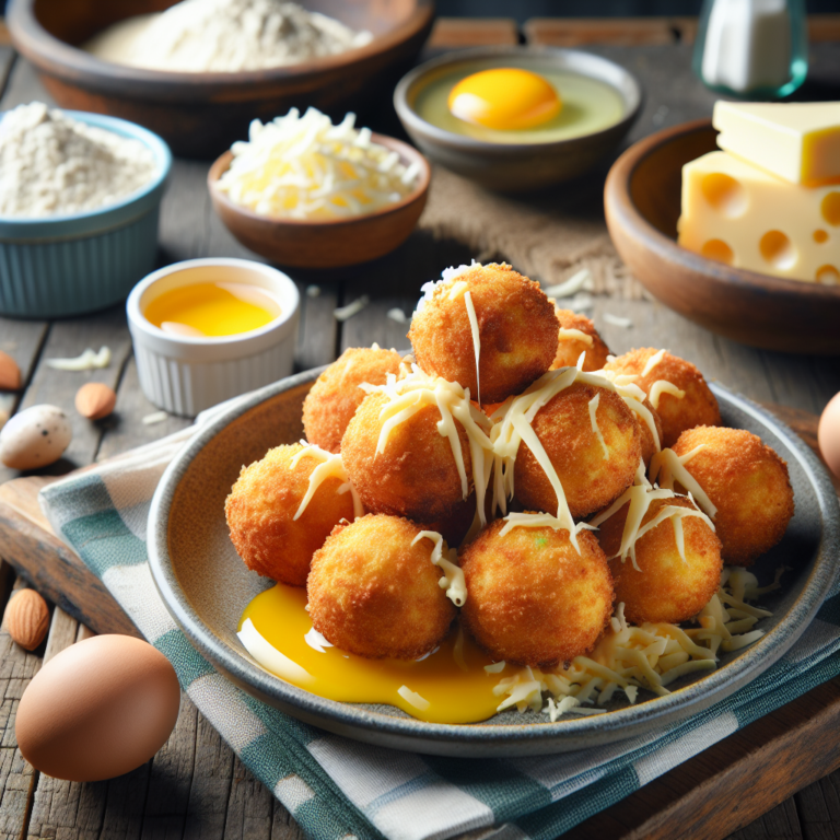 Bolinho de queijo low carb fácil e rápido