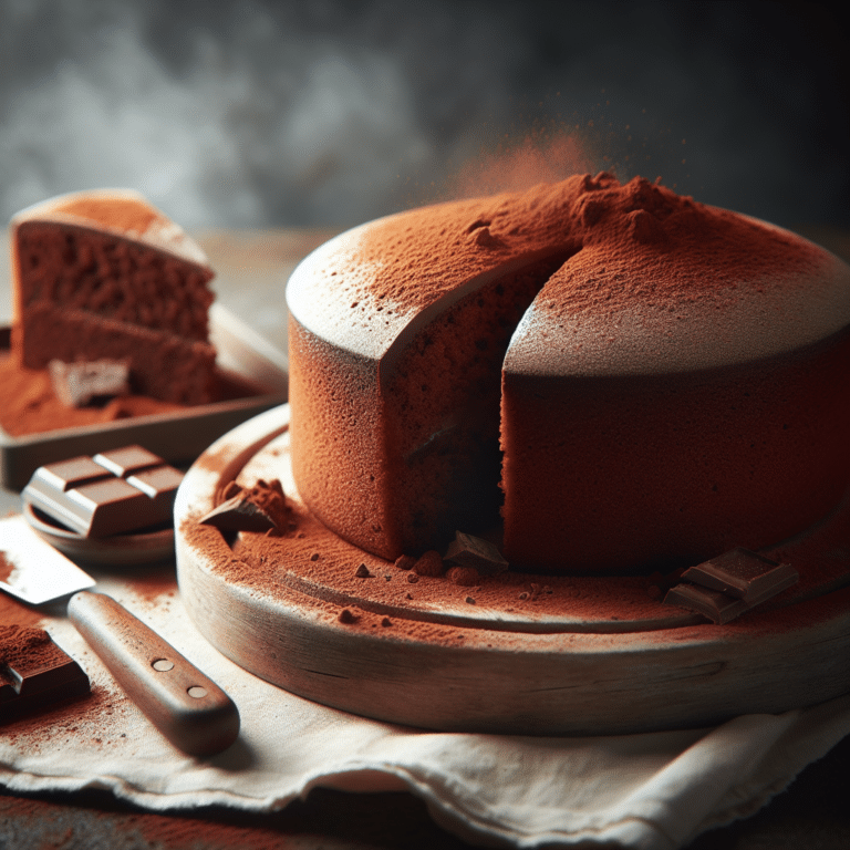 Receita de bolo de chocolate low carb fácil para iniciantes